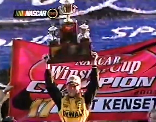 His first title, and ours too 🏆 In 2003, Matt Kenseth led the NASCAR Cup Series points from the fourth race of the season on, capturing the championship one week early. 🤯 NASCAR | NASCAR Hall of Fame | RFK Racing