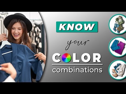 How to MIX and match COLORS in CLOTHES || Simple style tips for WOMEN