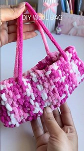 Day-38 of 100 days 100 creation’s | diy wool bag✨ #shorts