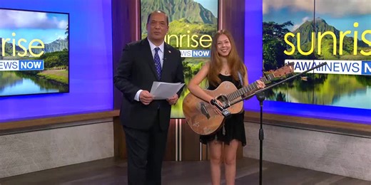 Emerging singer-songwriter Jenny Yim performs 'Crozier' on Sunrise