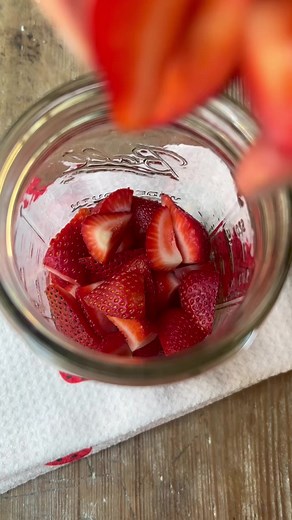 655K views · 10K reactions | STRAWBERRY INFUSED VODKA  If you’ve never tried infusing liquor, you are missing out!!! It’s so so easy and instantly elevates any cocktail. We use this strawberry vodka for so many summer recipes, including the boozy frozen strawberry lemonade at the end of this video. Let us know if you have any questions about infusing! | Crowded Kitchen | Facebook