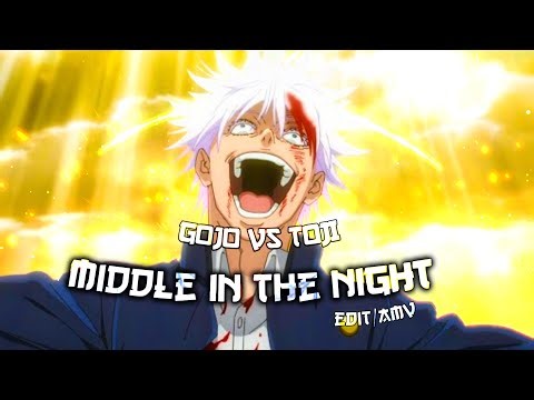 Gojo vs Toji – Most Cinematic AMV Ever | Middle of the Night Edit [4K]