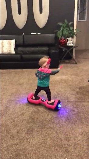 16-Month-Old Hoverboard Baby