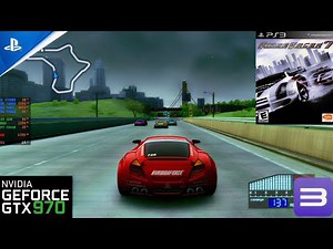 Ridge Racer 7 - RPCS3 v0.0.38-18509 Latest Update - Exclusive PS3 Game
