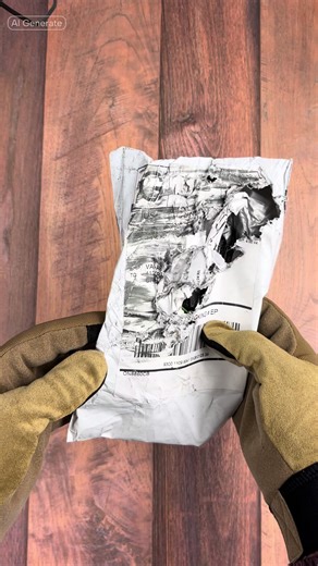 Received destroyed package. It’s a true unintentional test of durability of the knife. Did it survive? #knife #test #deliveryfail #ontarioknifecompany #knives