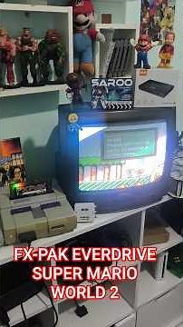 EVERDRIVE FX-PAK SUPER MARIO WORLD 2 YOSHIS INSLAND SUPER NINTENDO #shorts