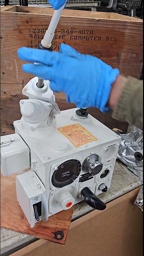 90mm TANK Ballistic Computer M13 💻 #army #military #history #worldoftanks