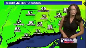 More clouds than sun on Sunday, with a couple of chances for showers. Rachel Piscitelli has your 61-Second Weather forecast. | FOX61