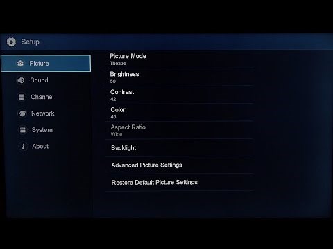 Hisense 55K321 Best Picture Settings