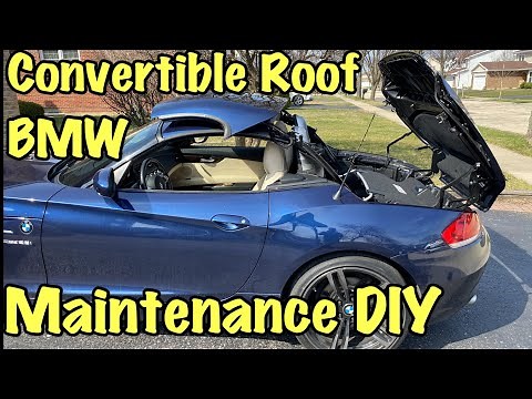 BMW Convertible Roof Maintenance DIY
