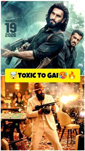 Rocky Bhai Returns: Is Toxic in Danger After KGF 2? #kgf2 #yash #dhurandhar2 #clash #shortvideo