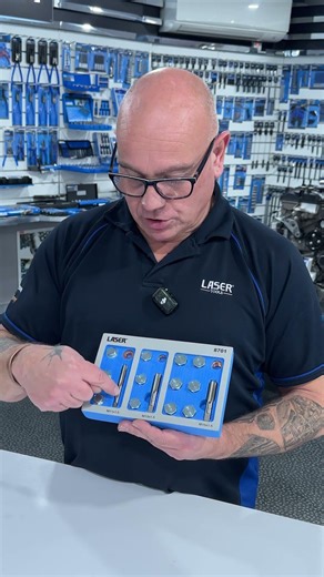 Fix Stripped Oil Drain Plugs with This 39pc Kit 🔧 | Laser Tools 8701 #Shorts