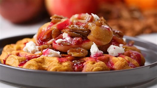 Thanksgiving Leftover Waffles