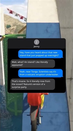 New Island Pops Up Overnight Near Tonga!