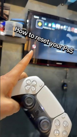 Factory reset Ps5 before selling