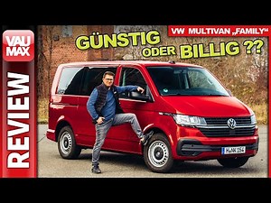 Affordable or cheap? VW T6.1 Multivan Family review