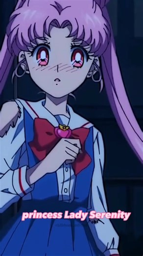 Chibiusa y Black Lady: Encuentro en Sailor Moon
