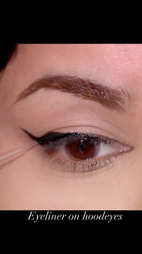 1.3M views · 10K reactions | Stunning Shaded Liner on Hooded Eyes  #reels #hoodedeyes #makeup #eyeliner #makeuptips #hoodedeyelids | Smitha Deepak | Facebook