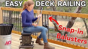 75K views · 712 reactions | Installing Removable Deck Railing! *EASY*  #DIY | Wilker Do's | Facebook