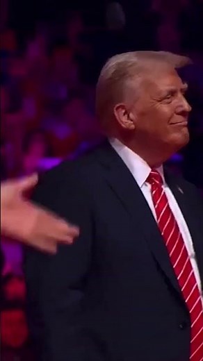 Donald Trump dances with the Village People during his pre-inauguration rally