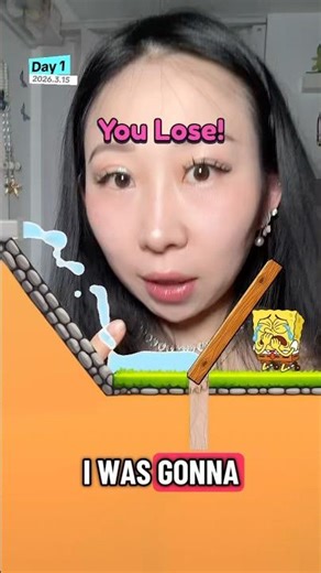 SPONGEBOB 🧽 BIG GUY WATER LOG Game #shorts