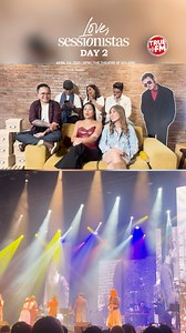 🎶 Love, Sessionistas Reunion Concert continues with a DAY 2 SHOW on April 4, 2025 at The Theatre At Solaire, Parañaque City. 🎶 Together with your favorite Sessionistas - Ice Seguerra, Nyoy Volante, Sitti, Duncan Ramos, Princess Velasco, Kean Cipriano, and Juris. #TrueNetworkPH #TrueEvents #TrueFM | 105.9 True FM