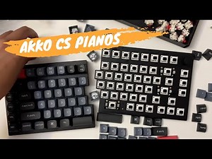 Creamy Thock 🤤 - Akko CS Piano Linear Switch