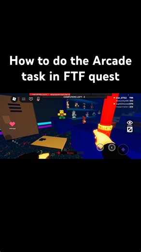 How to do the Arcade Task in the FTF quest!