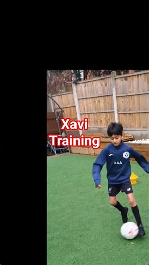 Train Like Xavi: Elite Cone Drills to Boost Your Control! ⚽🔥 #footballdrills