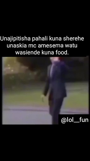 Humorous Outdoor Walking Video with a Middle-Aged Man