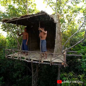 166K views · 3.9K reactions | Building The Most Creative Luxury Villa On The Tree Part #1 | Jungle Survival | Facebook