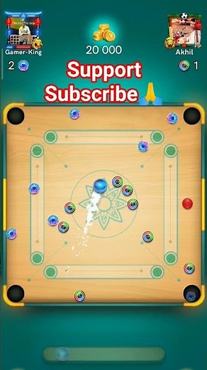 Carrom Pool Strategie: Nice😈 Break To Finish tricks🌟