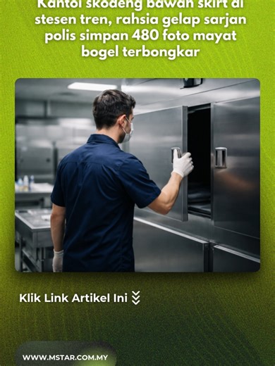 Kantoi skodeng bawah skirt di stesen tren, rahsia gelap sarjan polis simpan 480 foto mayat bogel terbongkar #sembangentertainment #fyp #beritaditiktok #viral