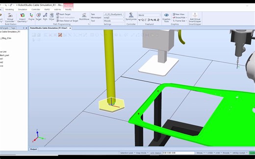 How to use Cable Simulation in RobotStudio