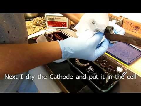 Gold Refining Gold Plated Scrap Sulfuric Acid Stripping Cell 2of2