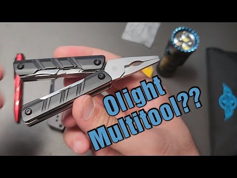 Olight multitool?! Good choice! (New lights, and new knife!)