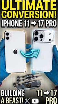 iPhone 11 Convert to iPhone 17 Pro #iturniphone11into17pro #viral #gujarat￼￼ ￼#ahmedabad