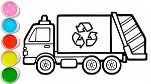 6.6K views · 220 reactions |  youtube.com/@MagicFingersArt  Hello! It's Sophia. Let's draw and paint RECYCLING TRUCK together ♻️♻️ | Magic Fingers Art | Facebook