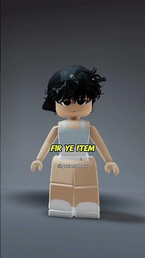 FREE Messy Hair in Roblox 🆓💇‍♂️ (Easy Trick) #roblox #ugc