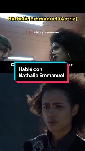 Aprendiendo Dothraki y Valyrio con Nathalie Emmanuel