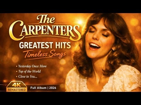 The Carpenters Greatest Hits 2026 - Their Most Beautiful & Timeless Songs💗 (Full Album)