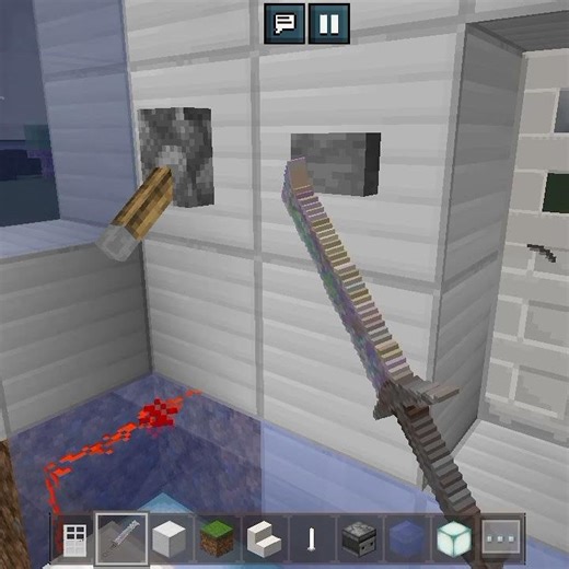 membuat roket di minecraft.