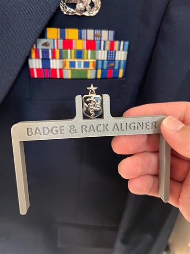 Medical Air Force Badge & Ribbon Aligner - Etsy