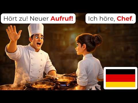 First Day at a German Restaurant? Here's Every Conversation You Need! | A1 Beginner 🇩🇪