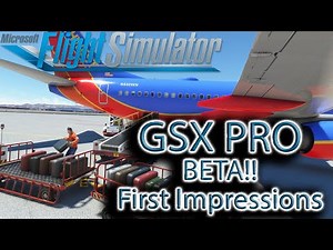 Microsoft Flight Simulator | GSX PRO BETA! | First Impressions