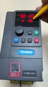 P-controller. Implementation of the P-control algorithm on the M-driver frequency controller