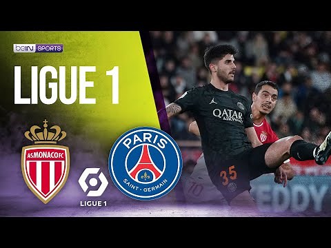 AS Monaco vs PSG | LIGUE 1 Highlights | 03/01/24 | beIN SPORTS USA