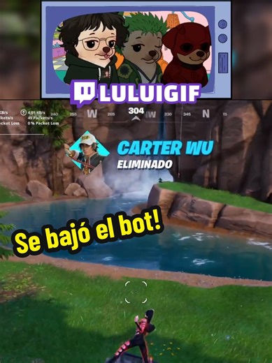 Cuidado al cambiar de asiento con los bot xd #fortnite #clipsdetwitch #vtuber #unospedillos #fail