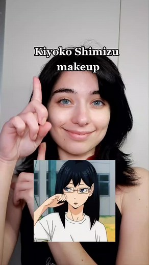 Kiyoko Shimizu Anime Makeup Tutorial | Haikyuu Cosplay Transformation
