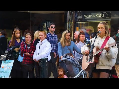 Grafton Street Buskers 5. The best buskers on Dublins, Grafton Street, Ireland. Enjoy.